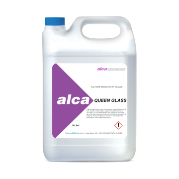 Detergente per vetri Queen Glass 5 L confezione da 4 pz