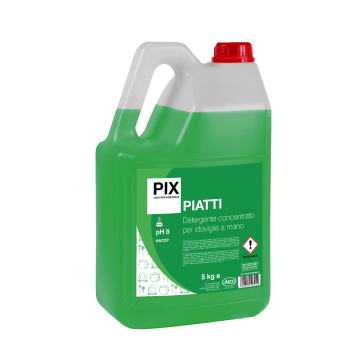 Detergente concentrato per stoviglie a mano 5 kg confezione da 4 pz