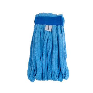 Stripe mop in strisce di tessuto microfibra filato ad anello