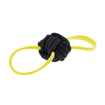 Fuxtreme palla bounce per cani con corda e gomma TPR