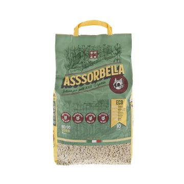 Lettiera per gatti Asssorbella vegetale lt. 10