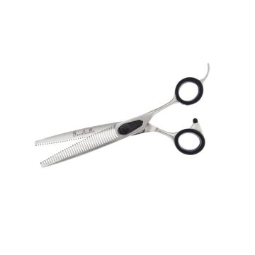 Forbice professionale dentata doppia in acciaio inox da 36 denti per cani e gatti