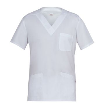 Casacca Giuliano maniche corte con scolatura a 	V