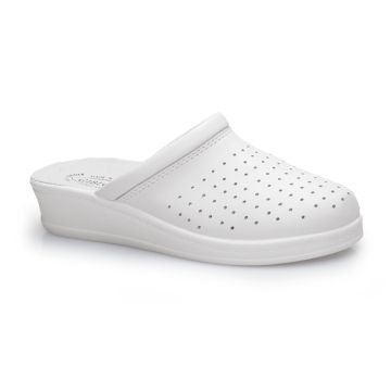 Ciabatta Donna in pelle traforata
