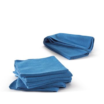 Panno pavimenti microfibra "MicroFloor" 10 PZ BLU cm. 40x50