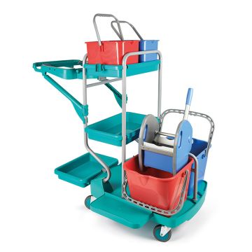 Carrello per pulizie industriali evolution
