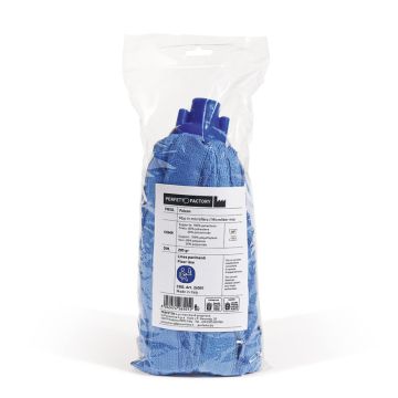 Mop Industriale pavimenti coll. Falcon - microfibra 200 gr. - blu