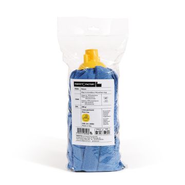 Mop Industriale pavimenti coll. Falcon - microfibra 200 gr. - giallo