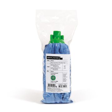 Mop Industriale pavimenti coll. Falcon - microfibra 200 gr. - verde