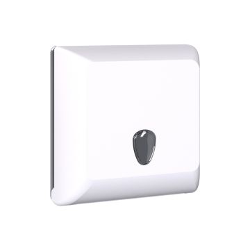 Dispenser per carta asciugamani interfogliata a 'V' e 'C' - V-Fold 500 fogli