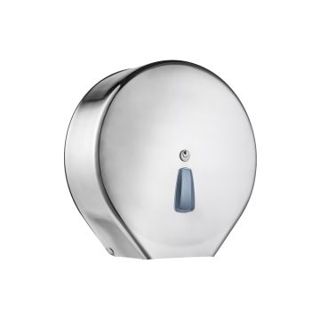 Dispenser per rotolo carta igienica in acciaio INOX - Maxi Jumbo 801 Jumbinox Maxi