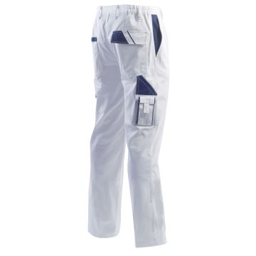 Pantalone Colorificio Top di prima categoria, in 100% cotone massua drill, con chiusura della patta con cerniera