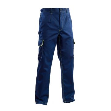 Pantalone Multiprotezione Arco Elettronico in twill doppio strato con chiusura frontale con cerniera coperta da finta e bottone