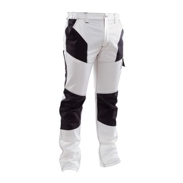 Pantalone Jump stretch slim-fit, in 97% cotone,3% spandex; con elastico ai fianchi