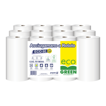 Asciugamani ECO 60 RI1M060 12 rotoli