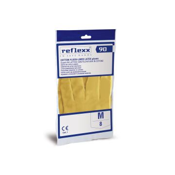 Guanti riutilizzabili felpati Reflexx 90 - gr. 50