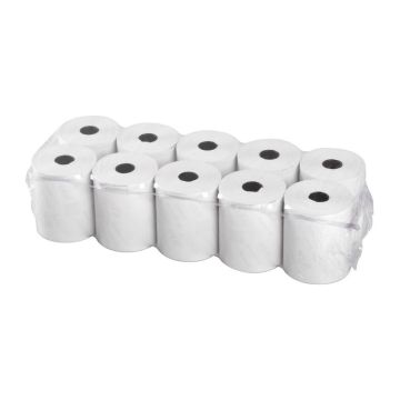 Rotoli per registratore di cassa termici omologati 57,5 x 30 scatola da 50 rotoli
