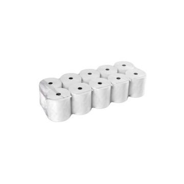Rotoli per comande termici neutri bianchi gr.55 mm.80 x 80 mt. x 12. Scatola da 50 rotoli