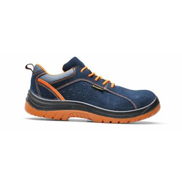 Scarpa bassa Ermes Scamosciata blu navy