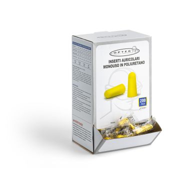 Tappi PU Foam SNR 37 DB. Confezione da 200 paia
