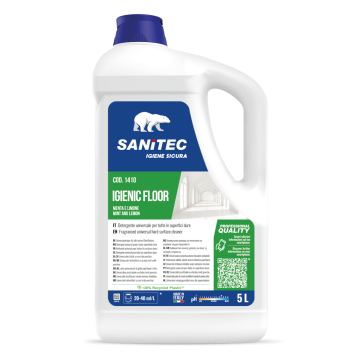 Detergente igienic floor menta e limone 5lt conf. da 2 pz