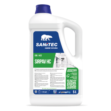 Detergente sgrassante Sirpav HC Sanitec 5L conf. da 2 pz