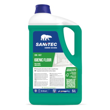 Detergente concentrato per pavimenti Igenic - Mela verde e bacche - 5 lt conf. da 2 pz