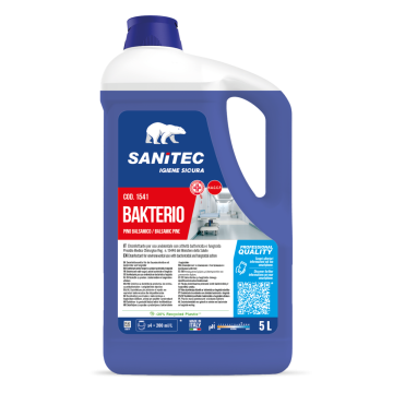 Disinfettante multisuperficie Bakterio - pino balsamico - 5 lt conf. da 2 pz