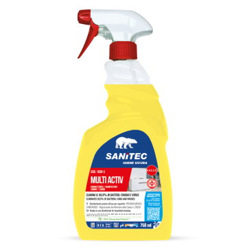 Sgrassatore Disinfettante Multi Activ Limone - 750 ml conf. da 6 pz