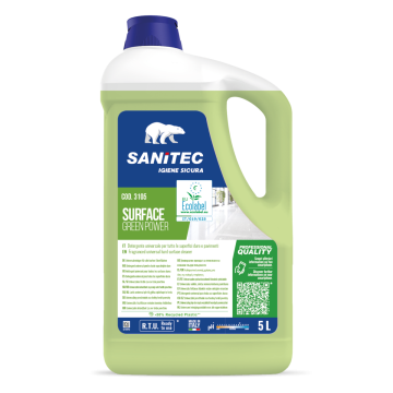Detergente per pavimenti Surface Green Power - 5 lt conf. da 2 pz