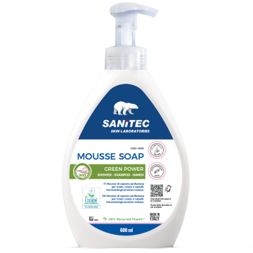 Sapone in mousse Green Power - 600 ml conf. da 6 pz