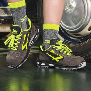 Scarpe antinfortunistiche, RedLion Yellow,basse, leggere e comode con suola PU/PU infinergy