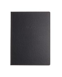 Porta Menu GOURMET24 22,7x32 cm (A4) 2 ANTE scritta menu bassorilievo