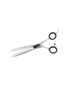 Forbice professionale dentata fine in acciaio inox da 46 denti per cani e gatti