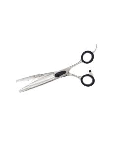 Forbice professionale dentata doppia in acciaio inox da 36 denti per cani e gatti
