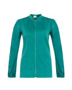 Casacca Alice chiusura con zip rovesciata 100% cotone