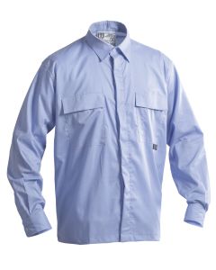 Camicia Trivalente , Ignifuga,Antistatica, Antiacido in ripstop con chiusura centrale con asole e bottoni ricoperti
