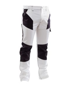 Pantalone Jump stretch slim-fit, in 97% cotone,3% spandex; con elastico ai fianchi