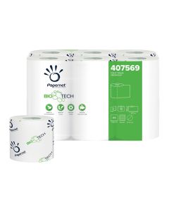 Carta Igienica Bio Tech fascettata a 2 veli con goffratura micro