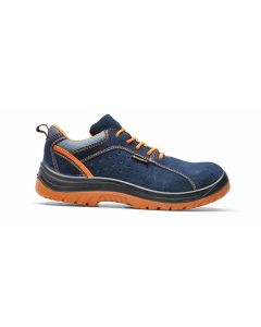 Scarpa bassa Ermes Scamosciata blu navy