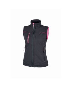 Gilet in tessuto U-4 (U-Power 4 way stretch), modello Saturn Lady, dotato di due tasche frontali
