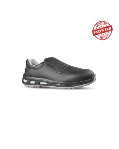 Scarpe antinfortunistiche, Noir della Linea Red Lion, totalmente "Metal free", bianche senza stringhe con tomaia New safety dry