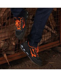 Scarpe antinfortunistiche, RedLion Orange, basse, leggere e comode con suola PU/PU infinergy