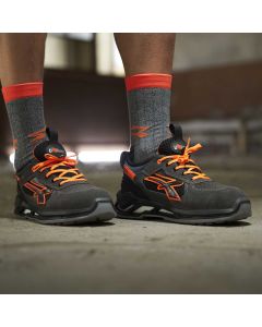 Scarpe antinfortunistiche Ryder,basse, leggere e comode U-Power della linea Red 360, con tomaia in nylon ultra traspiranti