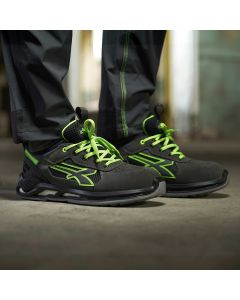 Scarpe antinfortunistiche Negan, basse, leggere e comode U-Power della linea Red 360, con tomaia in nylon ultra traspiranti